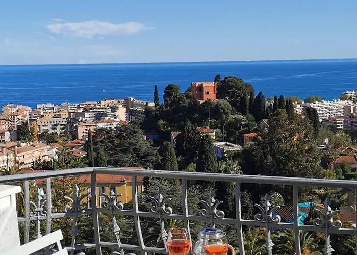 Riviera Palace Face アパート マントン